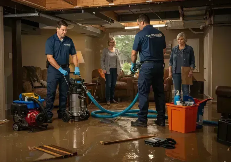 Basement Water Extraction and Removal Techniques process in Morris, OK